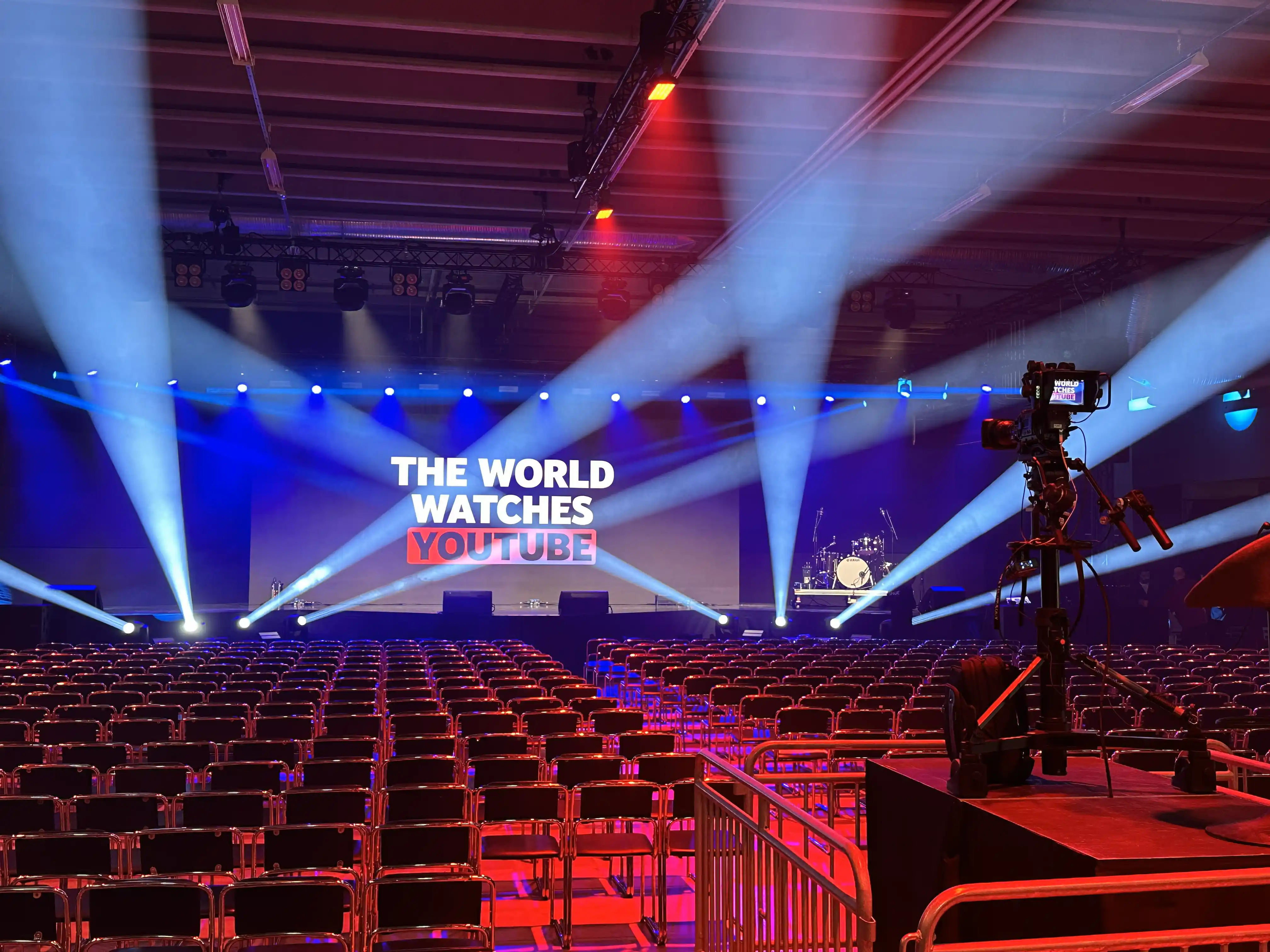 Flerkameraproduktion av livesänt företagsevent i Stockholm